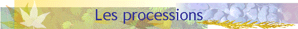 Les processions