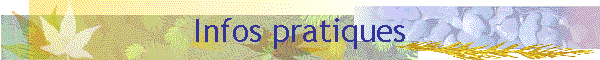 Infos pratiques