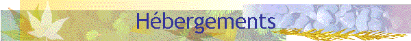 Hbergements