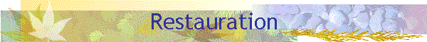 Restauration